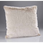 Beige Frost Fur Cushion